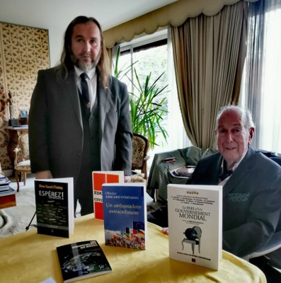 Rencontre entre Thierry Rayer et Olivier Giscard d&rsquo;Estaing